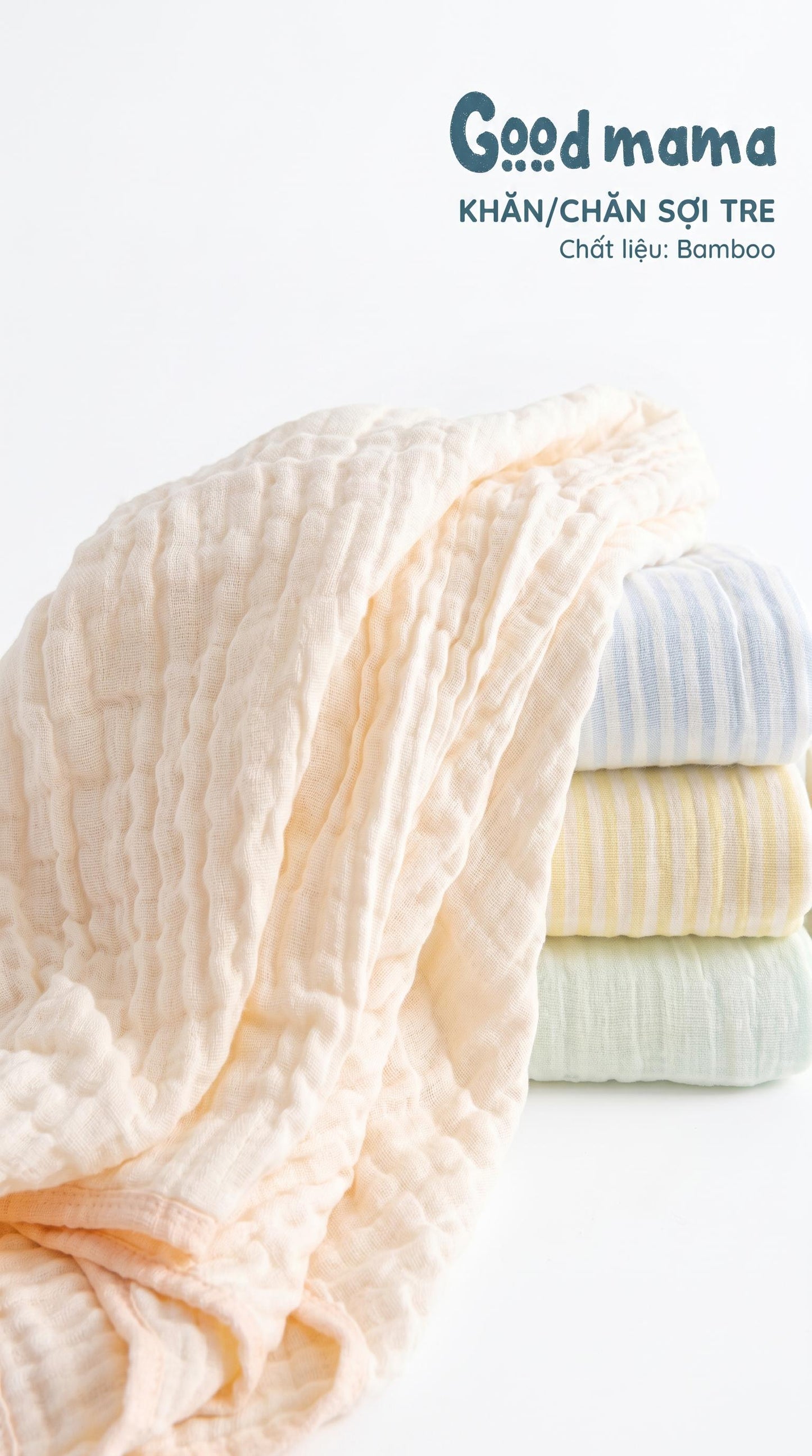 KHĂN CHĂN SỢI TRE BAMBOO GOODMAMA