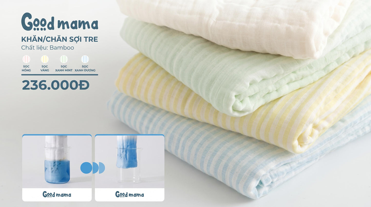 KHĂN CHĂN SỢI TRE BAMBOO GOODMAMA