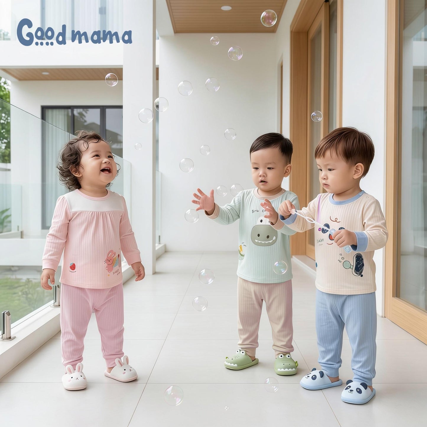 BỘ CÀI VAI BAMBOO KHÁNG KHUẨN GBD 6-41 – MỀM MẠI, THOÁNG MÁT CHO BÉ YÊU