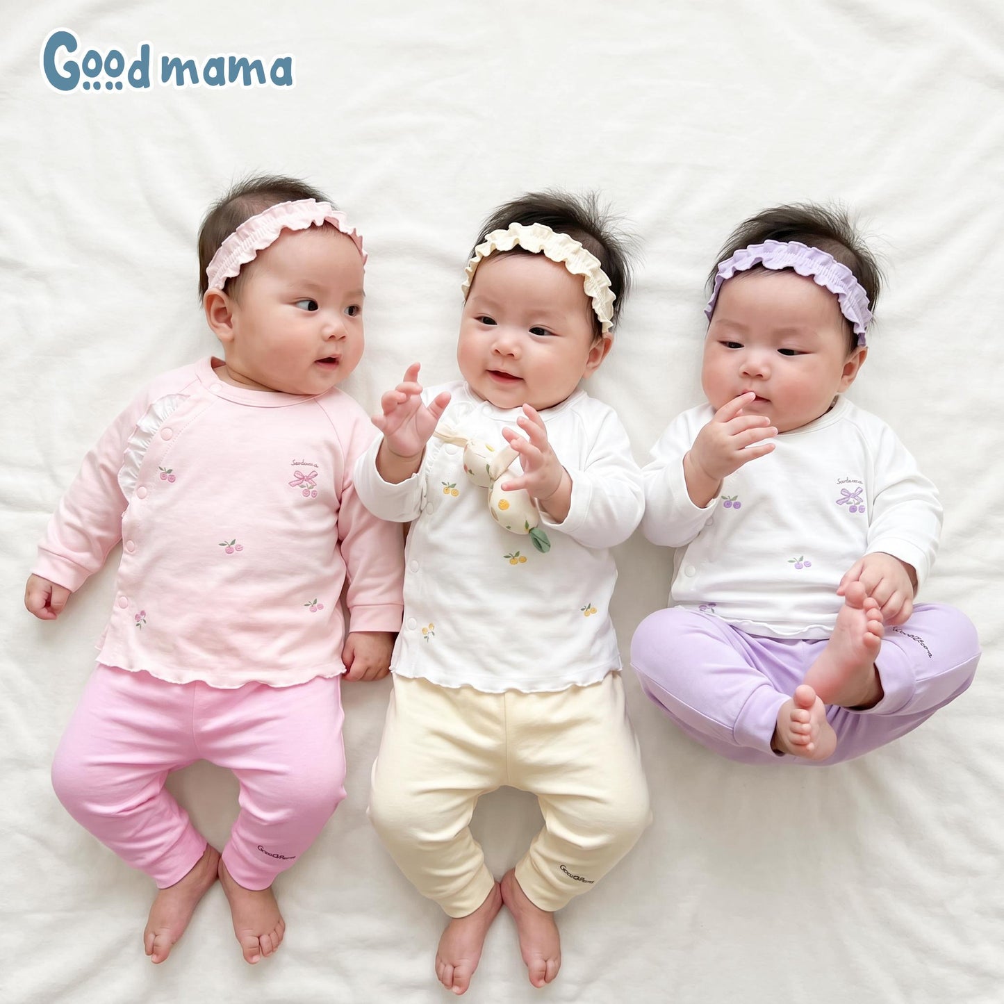 GBH 6-38: BỘ SƠ SINH BLUEBERRY - MỀM MẠI, KHÁNG KHUẨN CHO BÉ YÊU