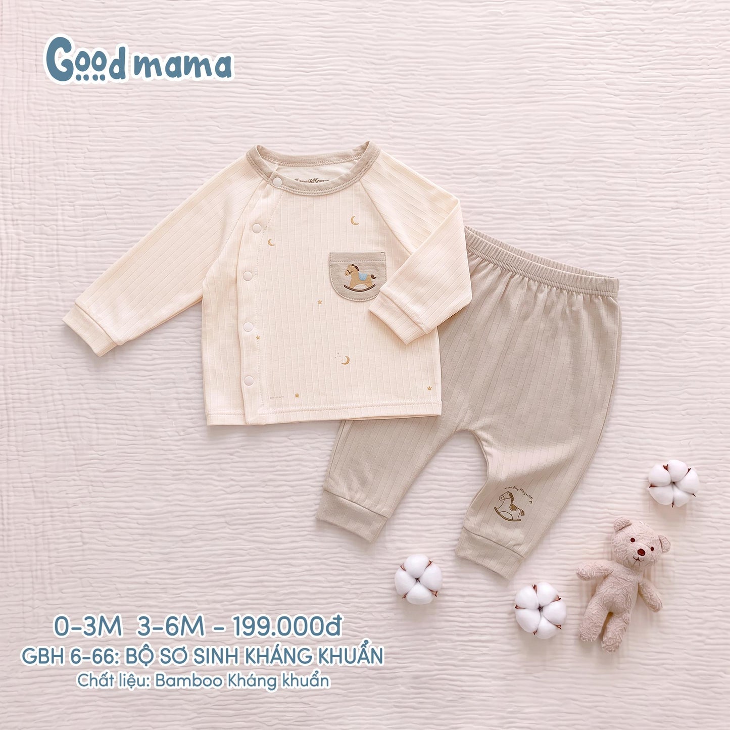 GBH 6-66: BỘ SƠ SINH KHÁNG KHUẨN – NÂNG NIU NHỮNG NGÀY ĐẦU ĐỜI CỦA CON