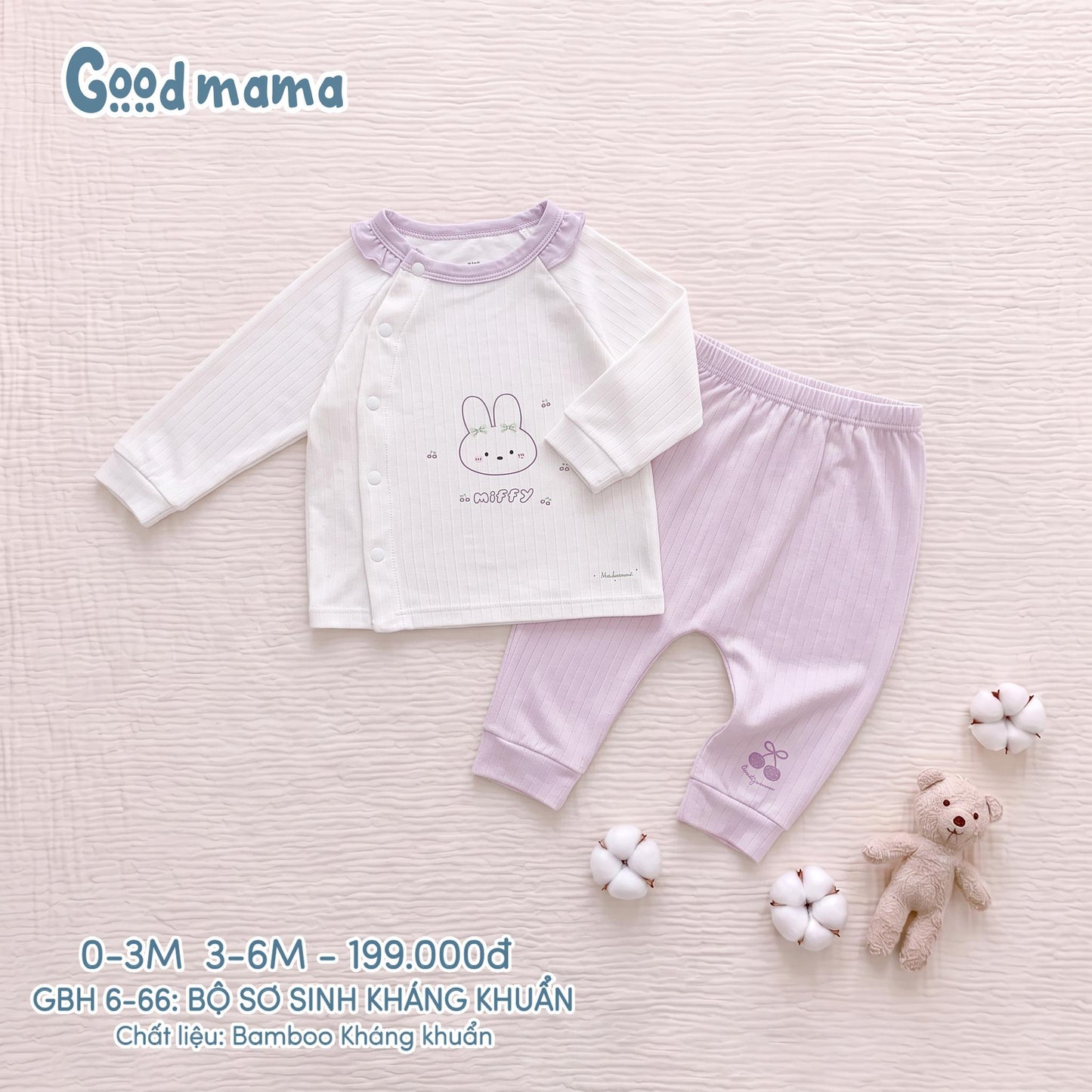 GBH 6-66: BỘ SƠ SINH KHÁNG KHUẨN – NÂNG NIU NHỮNG NGÀY ĐẦU ĐỜI CỦA CON