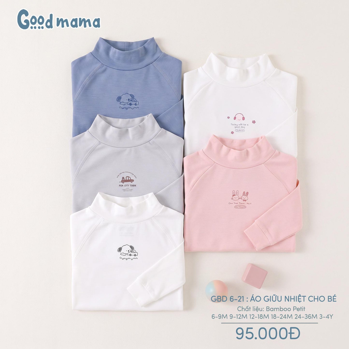 GBD 6-21: ÁO GIỮ NHIỆT CHO BÉ – MỀM MẠI, ẤM ÁP TRONG NHỮNG NGÀY SE LẠN
