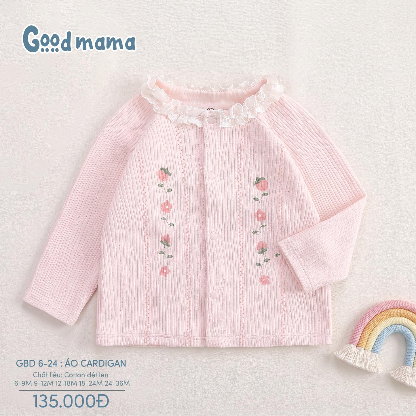 GBD 6-24: ÁO CARDIGAN GOODMAMA – MỀM ẤM, XINH XẮN CHO NHỮNG NGÀY SE LẠNH