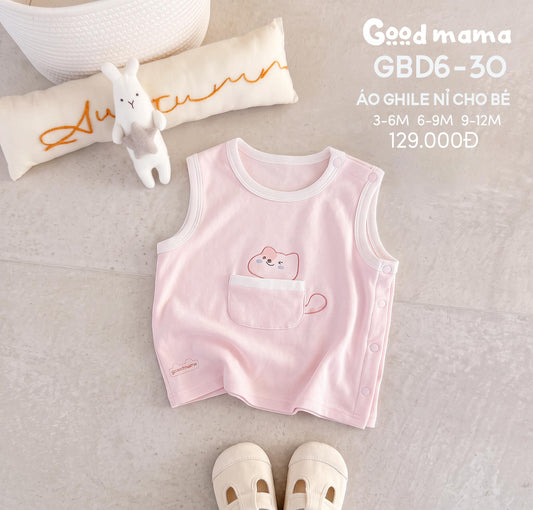 Áo Ghile Nỉ Cho Bé Goodmama GBD6-30 – Mềm Mại, Gọn Nhẹ Và Dễ Phối Đ