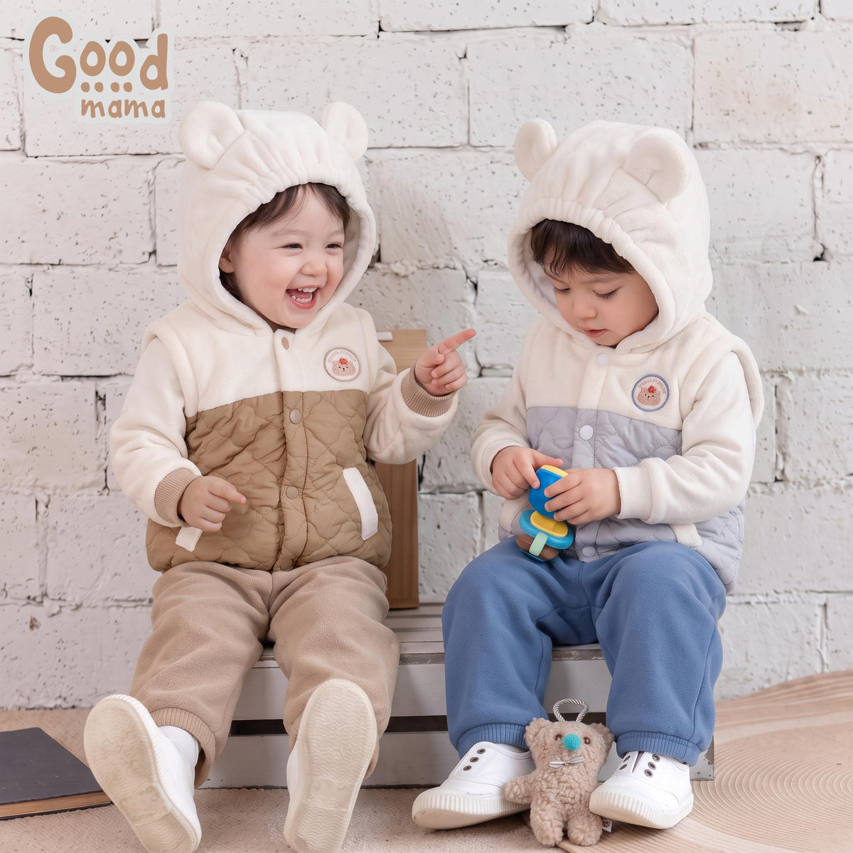 Áo ghile phao Goodmama GBD 6-99 – Lớp giữ ấm nhẹ nhàng cho bé trong những ngày se lạnh
