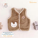 Áo Ghile Lông Goodmama GBD6-105 – Ấm Áp, Mềm Mại Cho Bé Trong Ngày Thu Đông