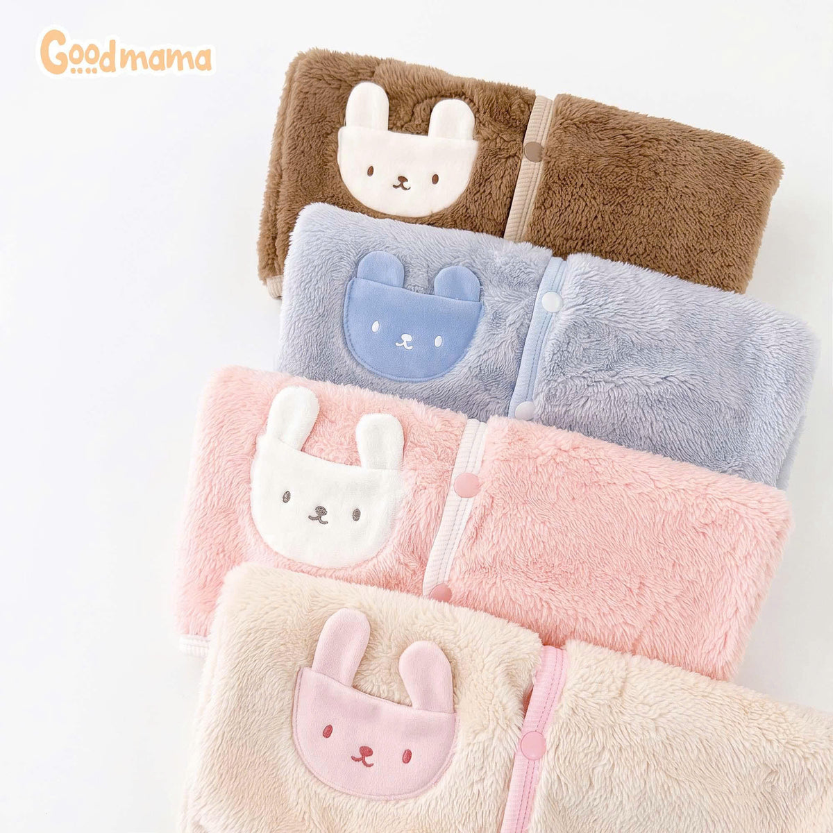 Áo Ghile Lông Goodmama GBD6-105 – Ấm Áp, Mềm Mại Cho Bé Trong Ngày Thu Đông