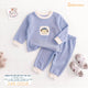Bộ Dài Tay Cài Vai Goodmama GBD6-39 – Mềm Mại, Ấm Áp Cho Bé Mỗi Ngày