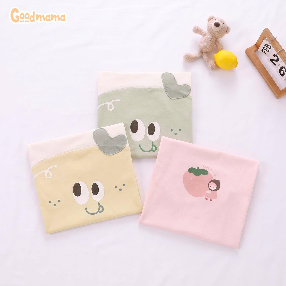 Bộ Cài Vai Goodmama GBD6-51 – Mềm Mại, Nhẹ Nhàng Cho Bé Từ Những Ngày Đầu Đời
