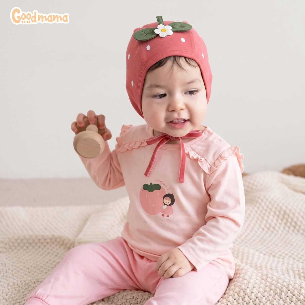 Bộ Cài Vai Goodmama GBD6-51 – Mềm Mại, Nhẹ Nhàng Cho Bé Từ Những Ngày Đầu Đời
