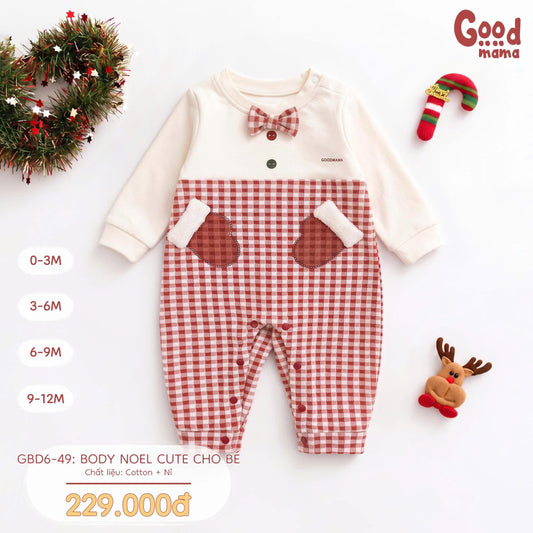 Bộ giữ nhiệt Lyocell Goodmama GBD6-125 Mềm mại ôm bé, dịu dàng qua ngày se lạnh