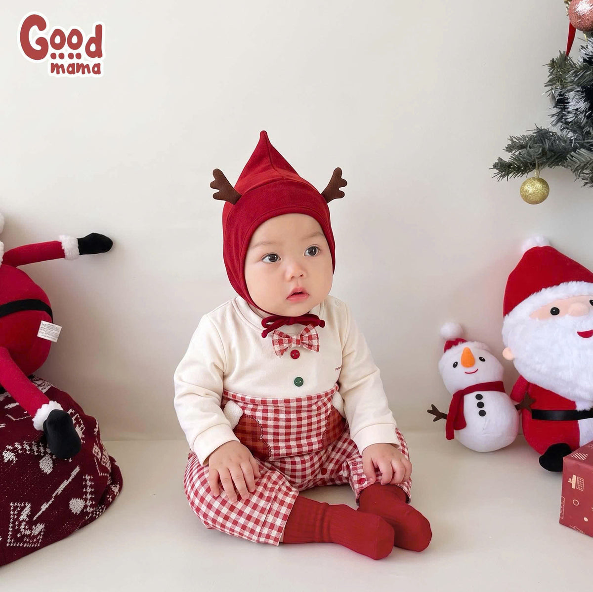 Bộ giữ nhiệt Lyocell Goodmama GBD6-125 Mềm mại ôm bé, dịu dàng qua ngày se lạnh