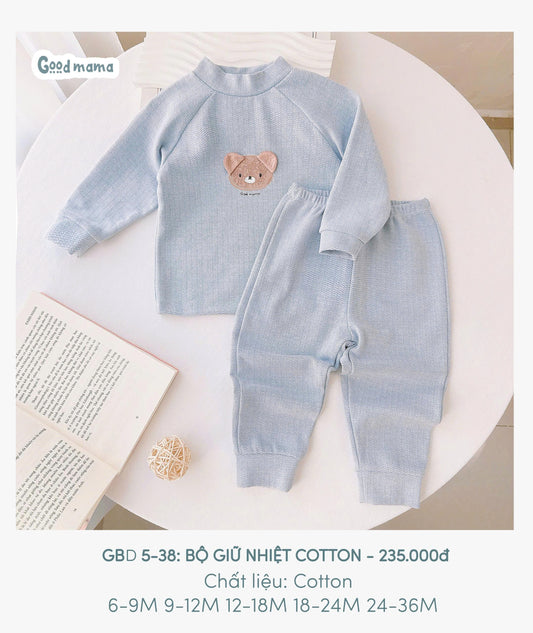 GBD5 - 38: BỘ GIỮ NHIỆT COTTON