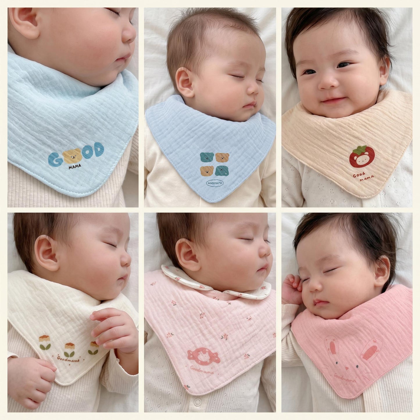 GPK - 11: SET 3 YẾM XÔ TAM GIÁC – MỀM MẠI, TIỆN LỢI CHO BÉ YÊU