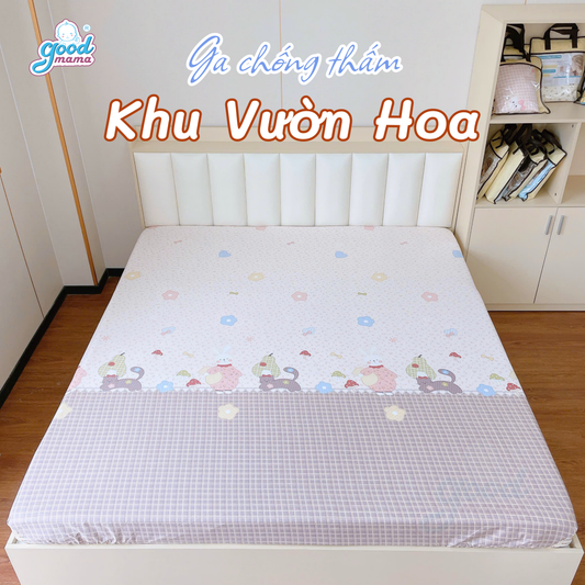 Ga Chống Thấm Cao Cấp Goodmama- Mẫu Khu Vườn Hoa