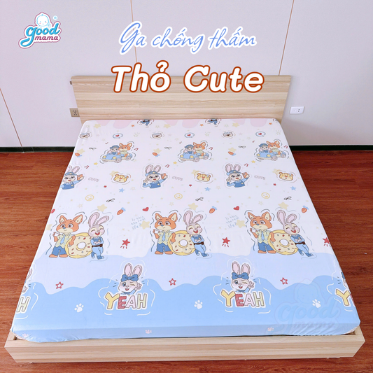Ga Chống Thấm Goodmama - Mẫu Thỏ Cute