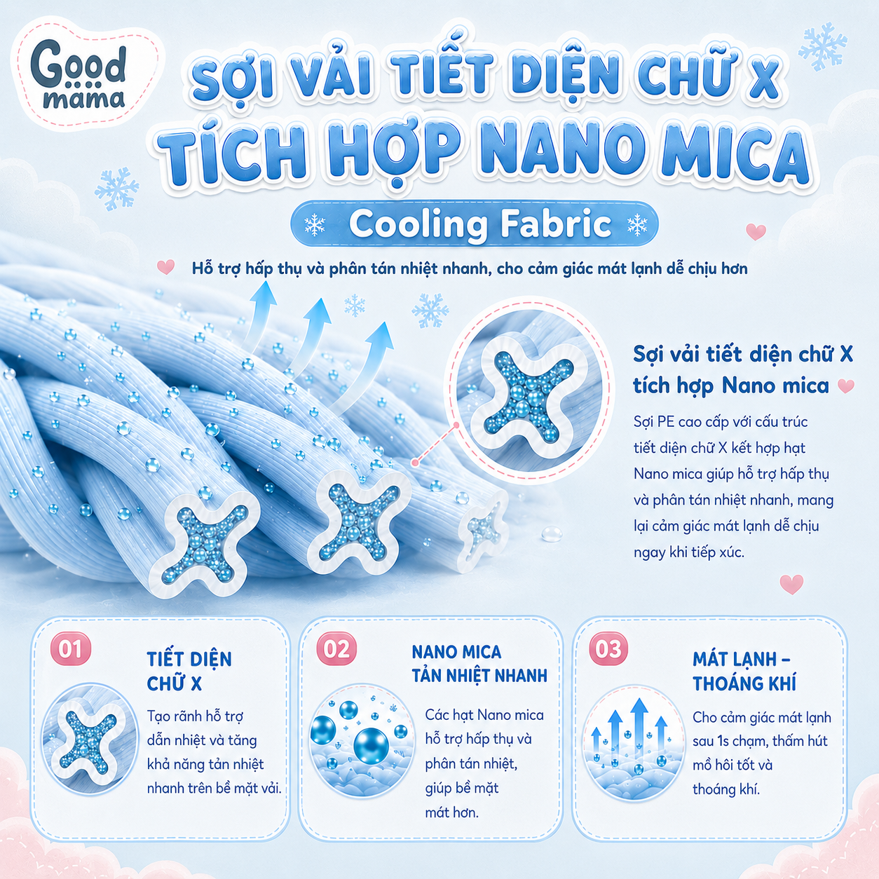Ga Chống Thấm Băng Lạnh - Happy Bear