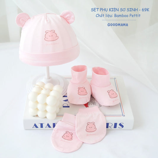 Phụ Kiện Cho Bé - Set Phụ Kiện Sơ Sinh Goodmama