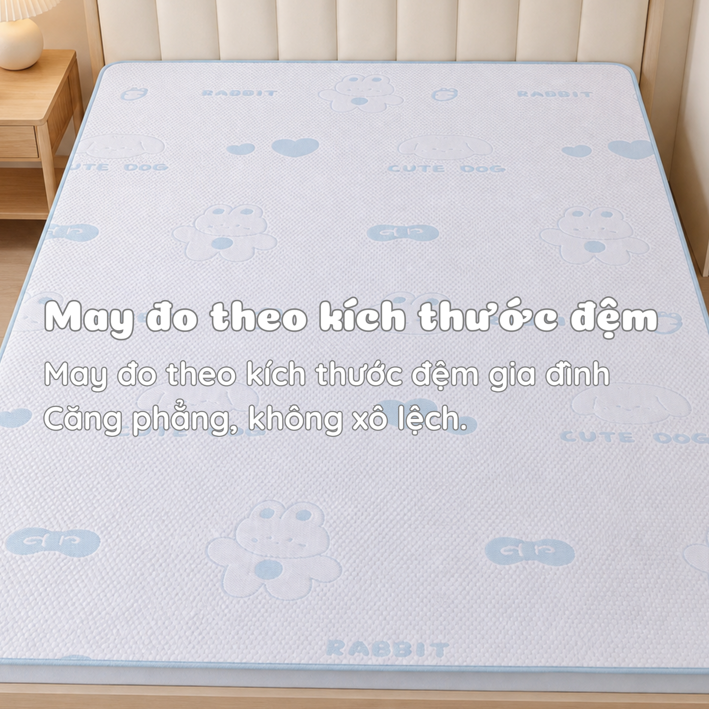 Ga Chống Thấm Băng Lạnh - Cute Dog Xanh
