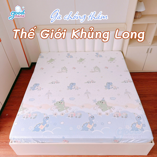 Ga Chống Thấm Cao Cấp Goodmama- Mẫu Thế Giới Khủng Long