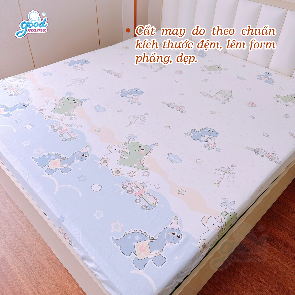 Ga Chống Thấm Cao Cấp Goodmama- Mẫu Thế Giới Khủng Long