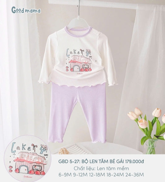 GBD 5 - 27: BỘ LEN TĂM BÉ GÁI