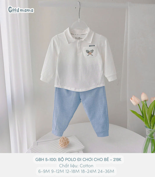 GBH 5 - 100: BỘ POLO ĐI CHƠI CHO BÉ