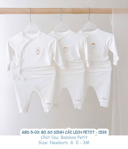 GBD 5 - 03: BỘ SƠ SINH CÀI LỆCH PEPTIT GOODMAMA