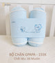 Bộ Chặn Vải Xô Muslin Gpapa Cho Bé Sơ Sinh