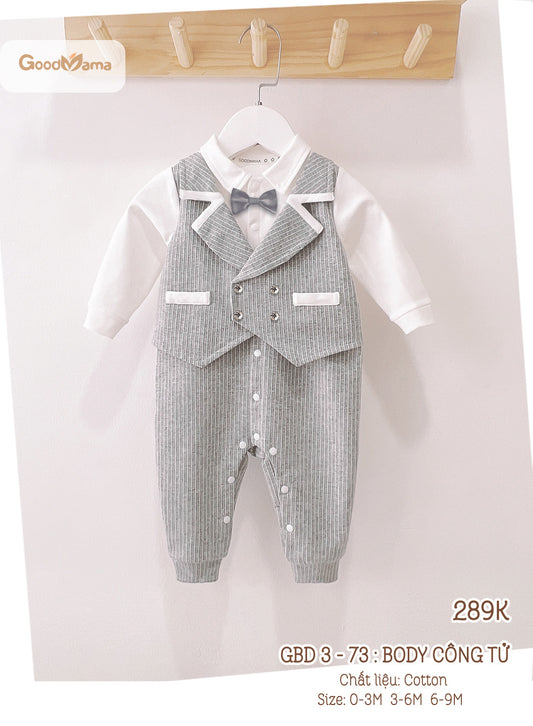 GBD3-73 Bộ Công Tử Goodmama Chất Liệu Cotton