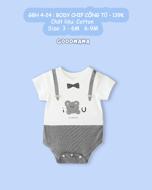 GBH4-24 Body Chip Công Tử Goodmama Chất Liệu Cotton