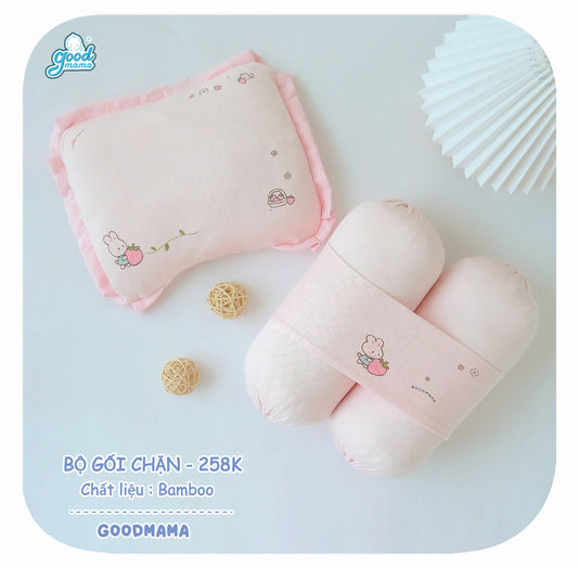 Bộ Gối Chặn Goodmama Chất Liệu Bamboo