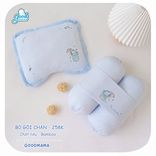 Bộ Gối Chặn Goodmama Chất Liệu Bamboo