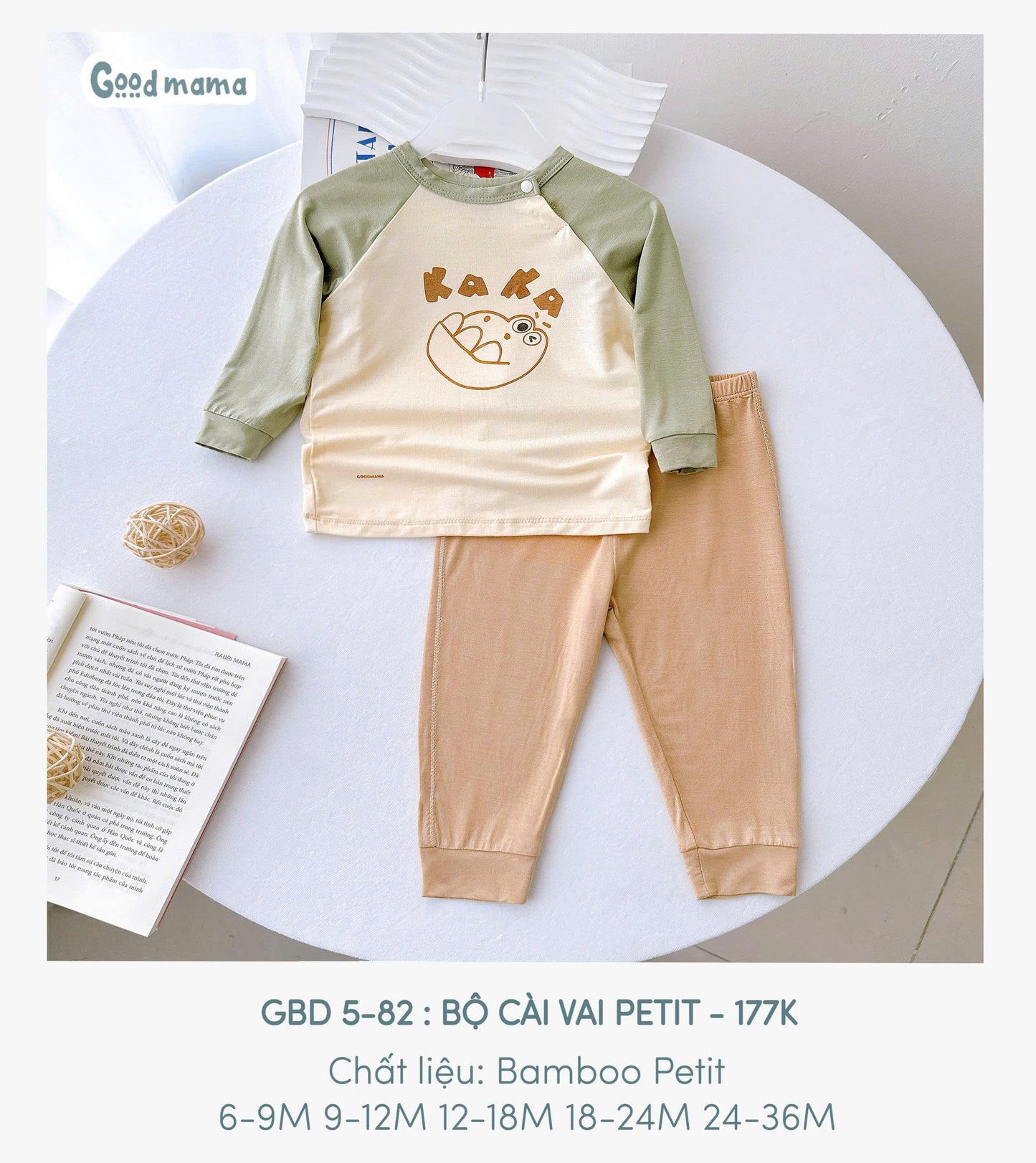 GBD5 - 82: BỘ CÀI VAI PETIT