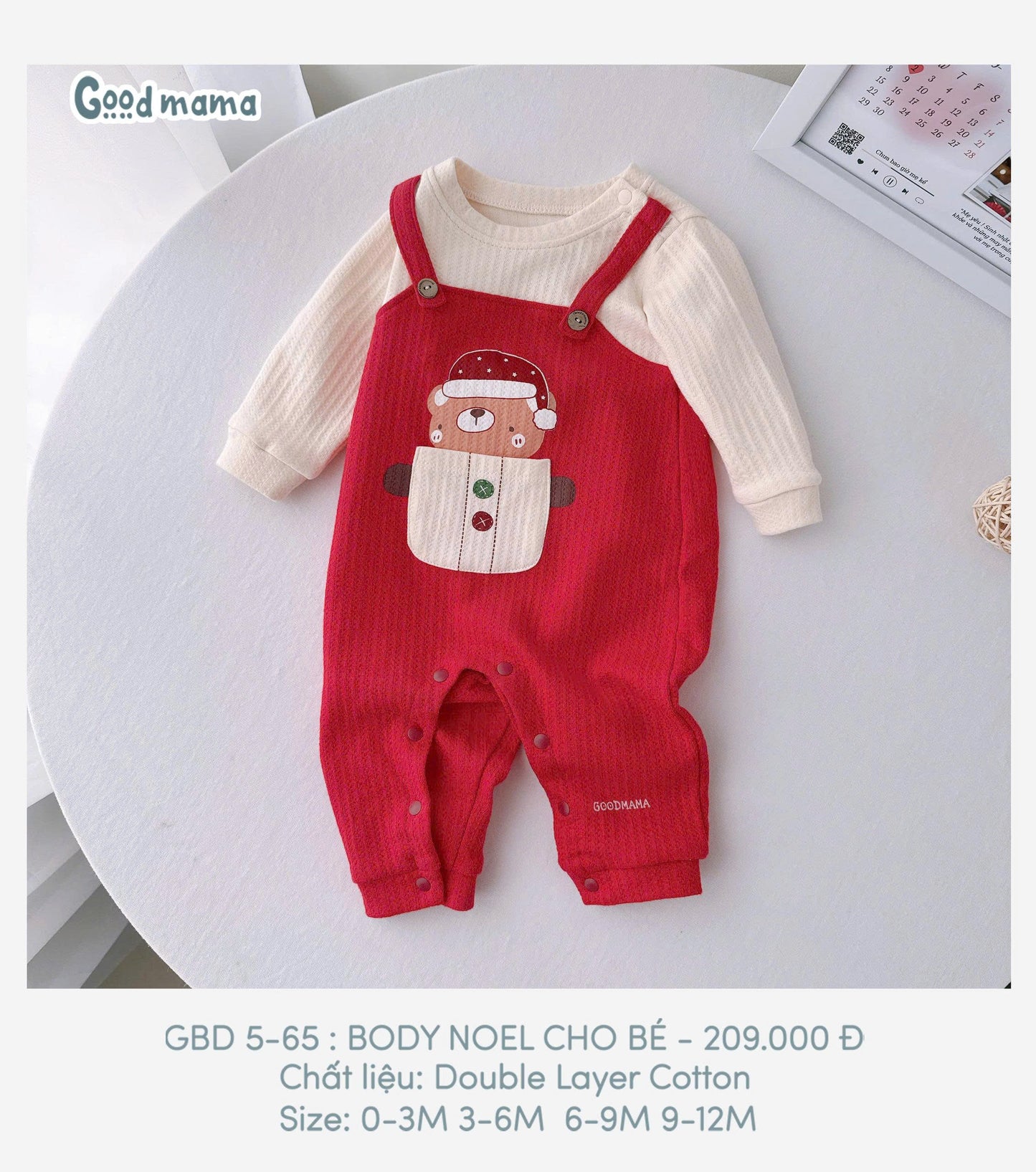 GBD 5 - 65: BODY NOEL CHO BÉ