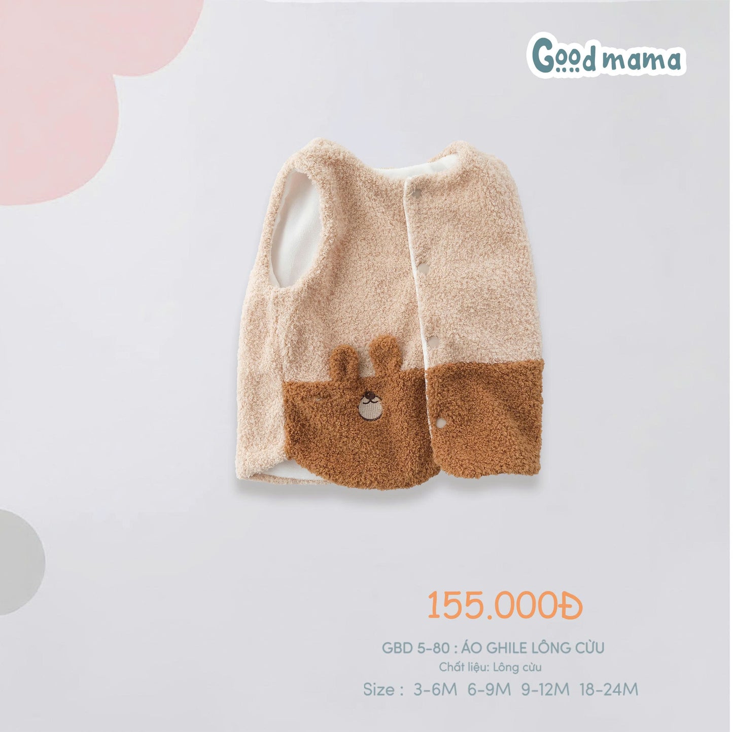 GBD 5 - 80: ÁO GHILE LÔNG CỪU