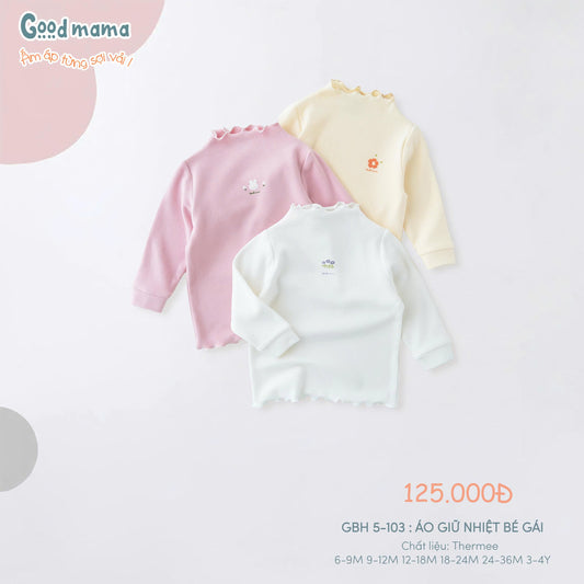 GBH5-103: ÁO GIỮ NHIỆT BÉ GÁI