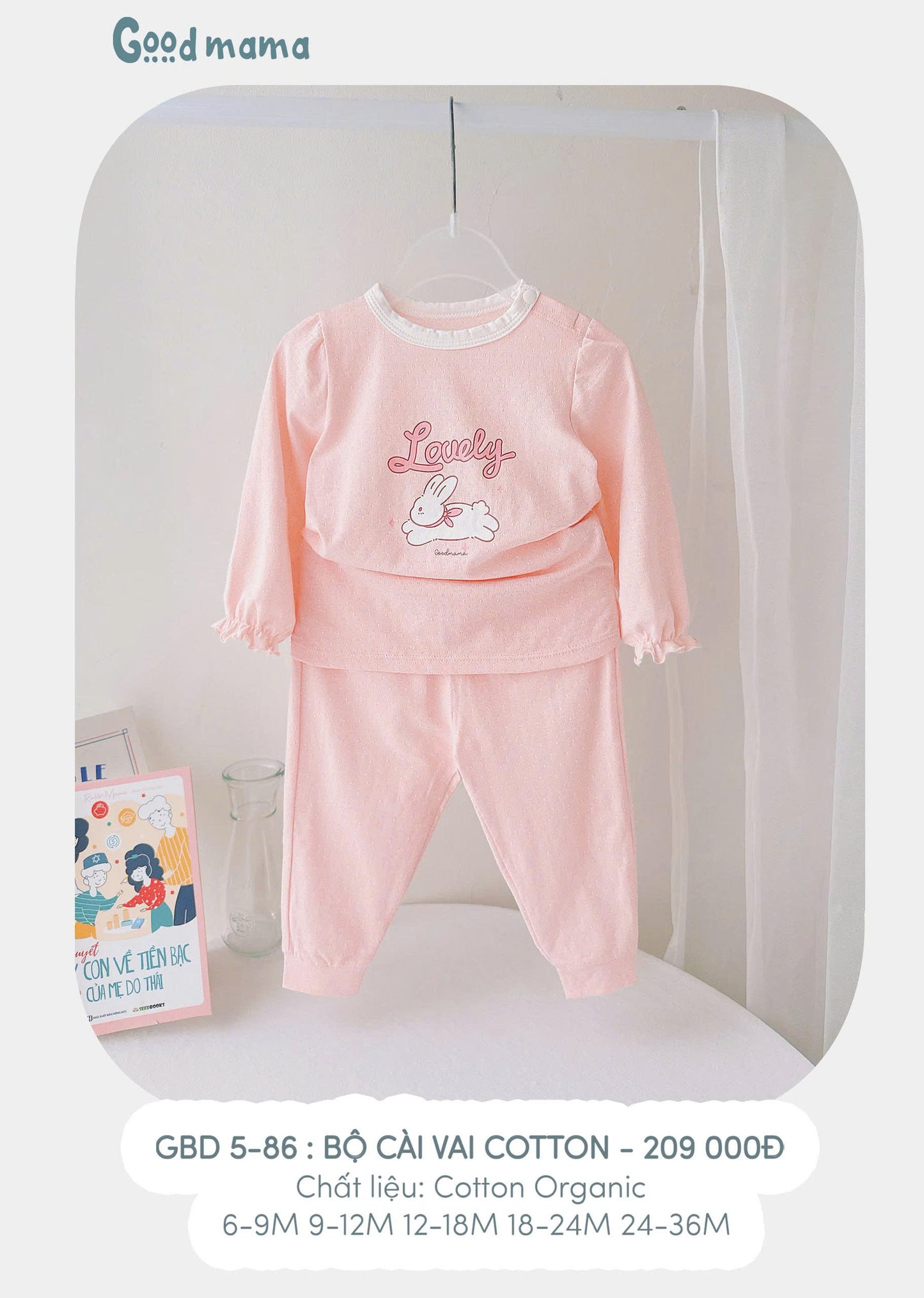 GBD 5-86: BỘ CÀI VAI COTTON