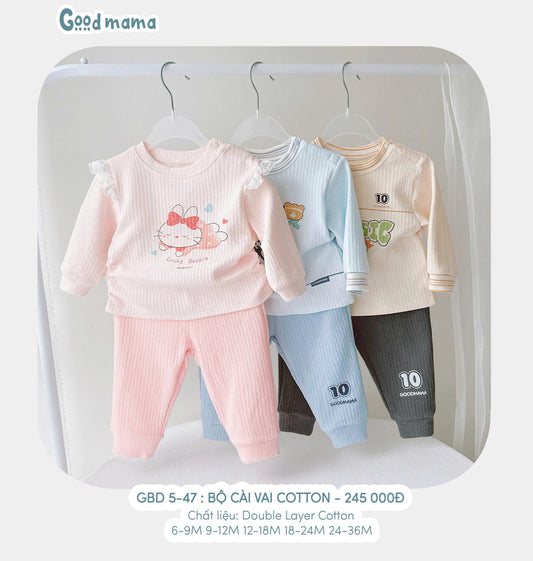 GBD5-47: BỘ CÀI VAI COTTON