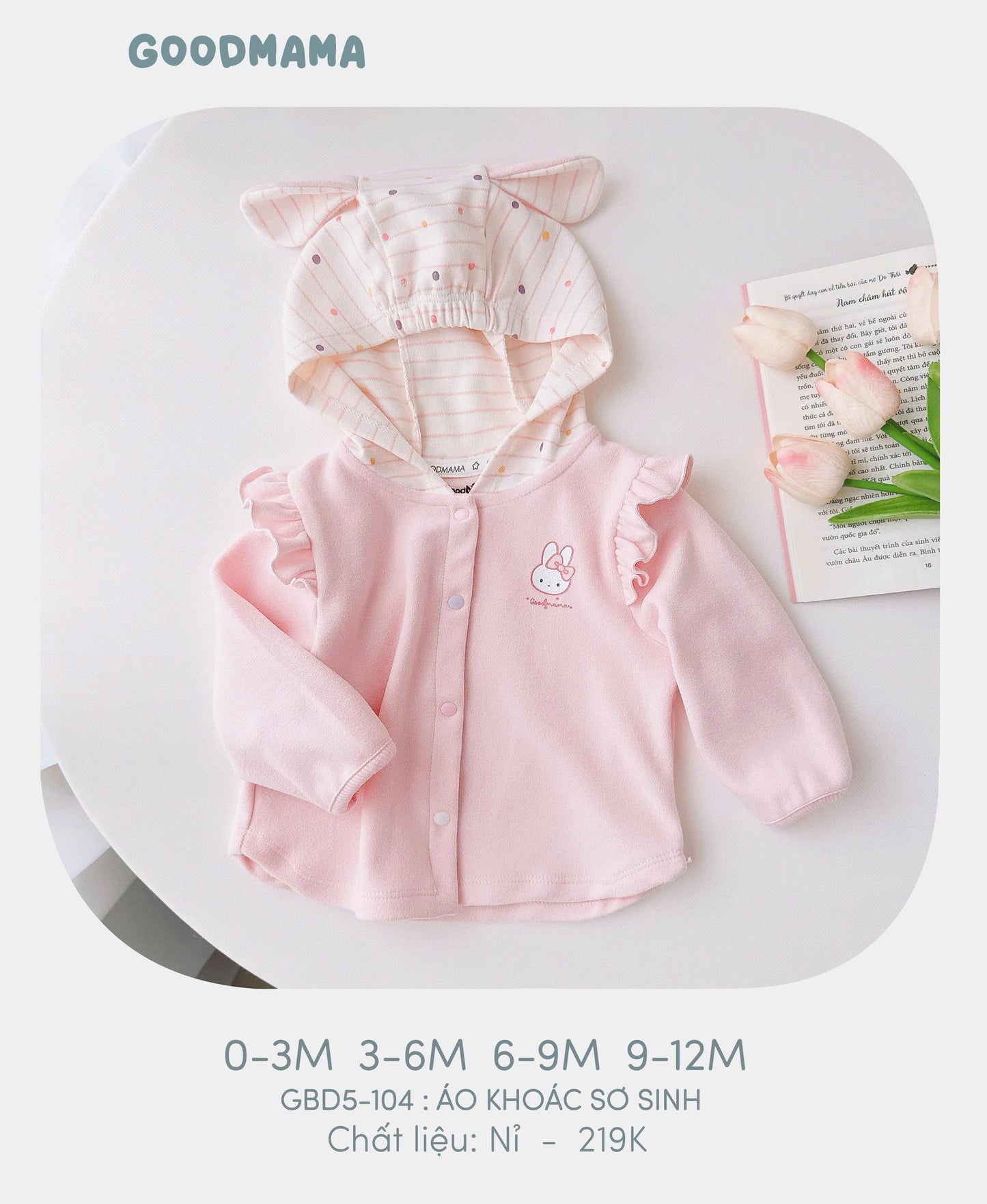 GBD5-105: ÁO KHOÁC SƠ SINH