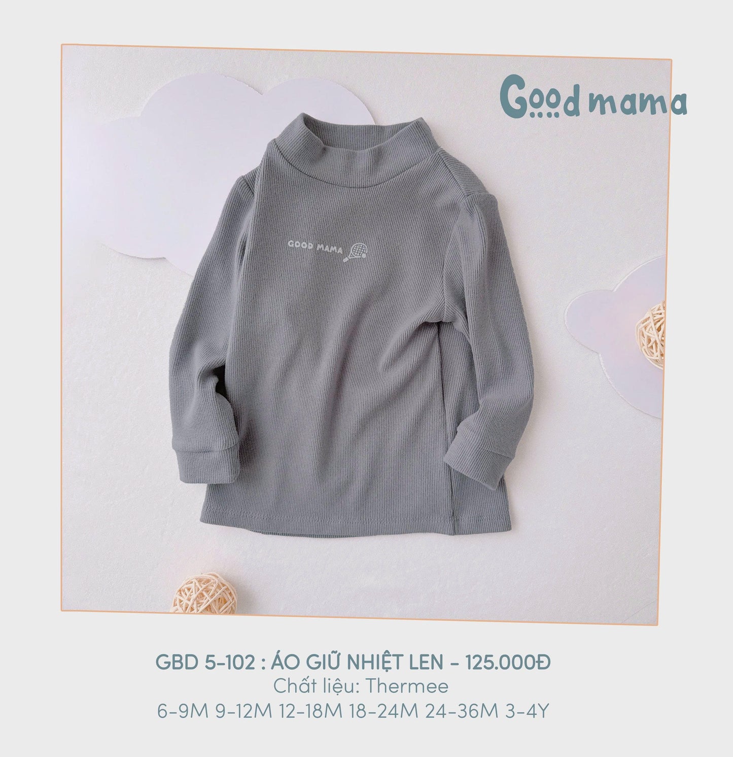 GBD5-102: ÁO GIỮ NHIỆT LEN