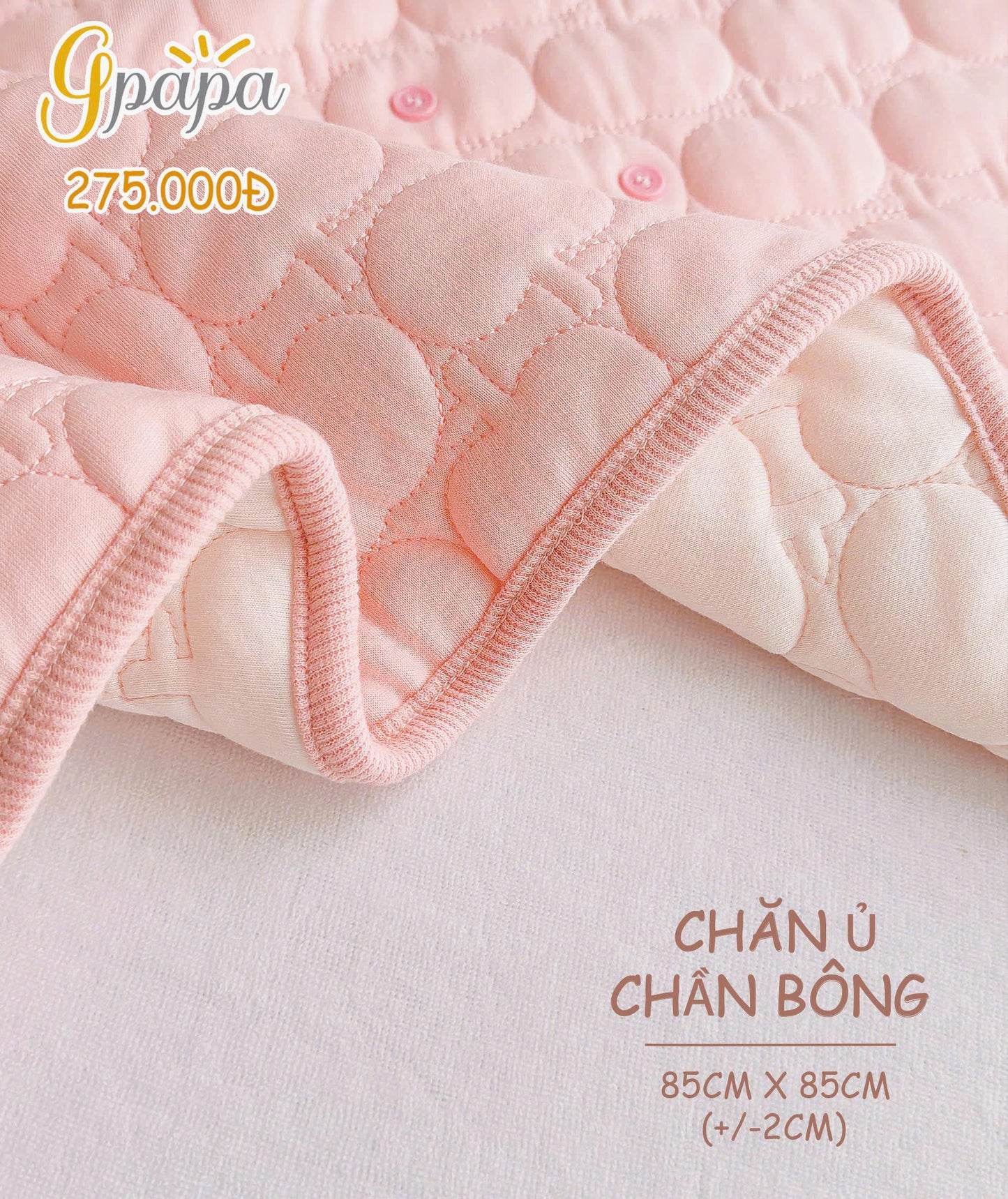 CHĂN Ủ CHẦN BÔNG GPAPA