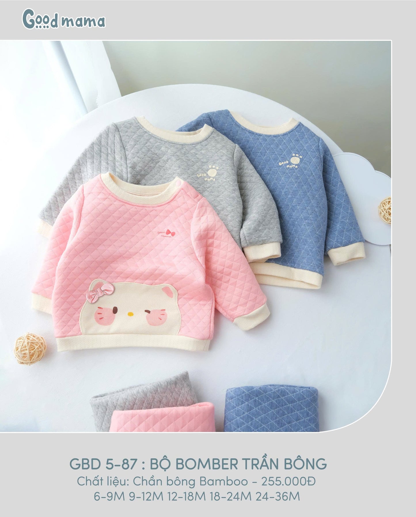 GBD5-87: BỘ BOMBER CHẦN BÔNG