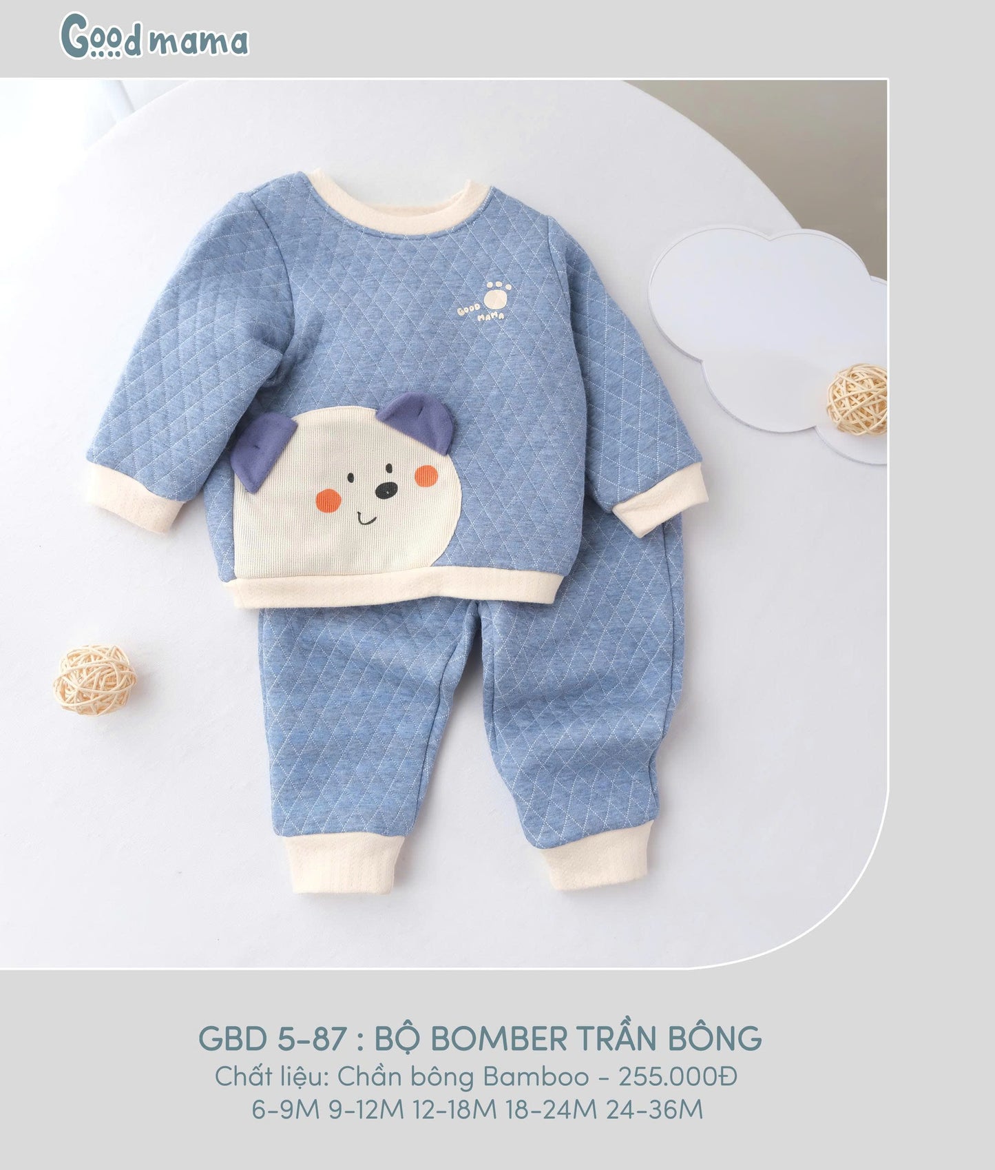 GBD5-87: BỘ BOMBER CHẦN BÔNG