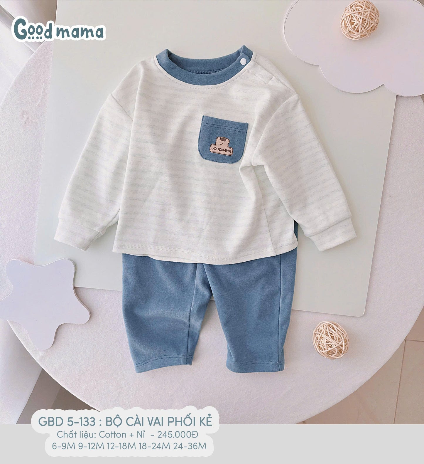 GBD5-133: BỘ CÀI VAI PHỐI KẺ