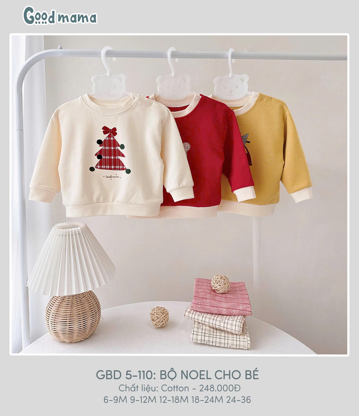 GBD5-110: BỘ NOEL CHO BÉ