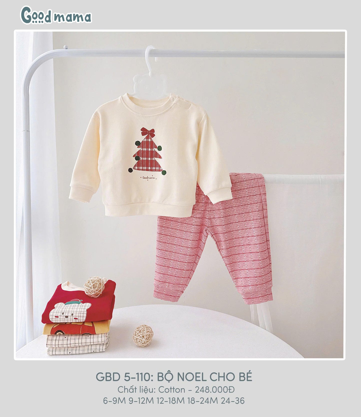 GBD5-110: BỘ NOEL CHO BÉ