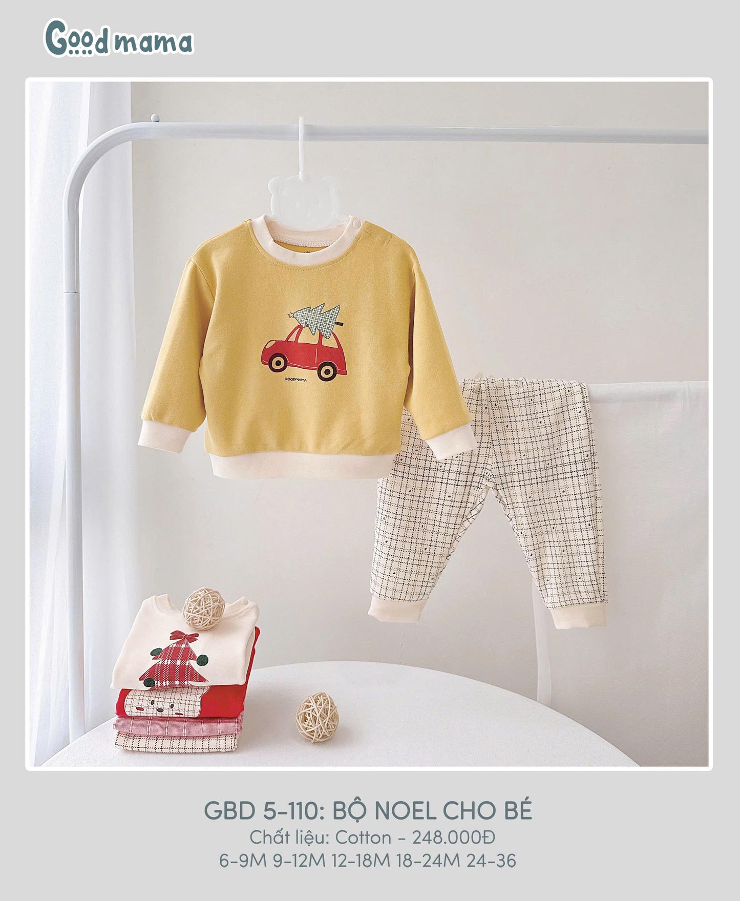 GBD5-110: BỘ NOEL CHO BÉ