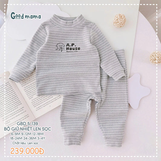 GBD5-139: BỘ GIỮ NHIỆT LEN SỌC